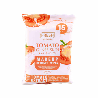 Fresh Skinlab Tomato Glass Skin Makeup Remover Wipes