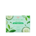 FRESH SKINLAB GREEN TEA AND CUCUMBER ACNE CARE JELLY SERUM SOAP 100G