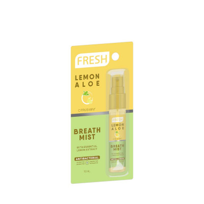 Fresh Lemon Aloe Breath Mist 10ml