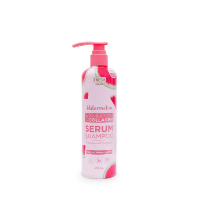 Fresh Hairlab Watemelon Double Boost Collagen Serum Shampoo 430 ml