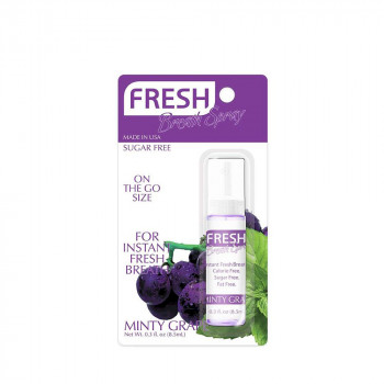 Fresh Breath Spray Minty Grape