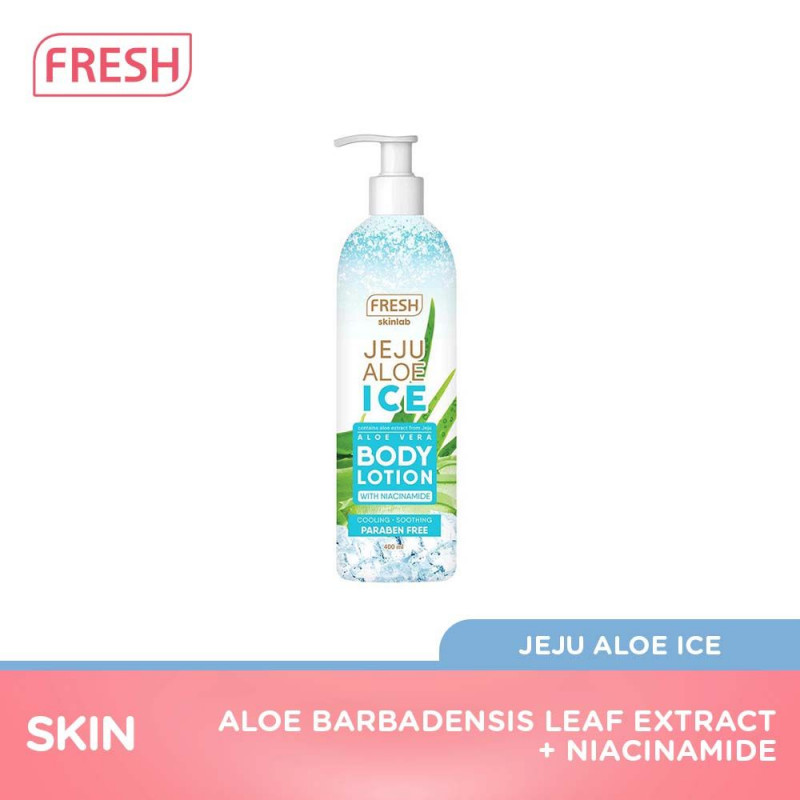 Fresh Skinlab Jeju Aloe Cooling and Soothing Ice Body Lotion