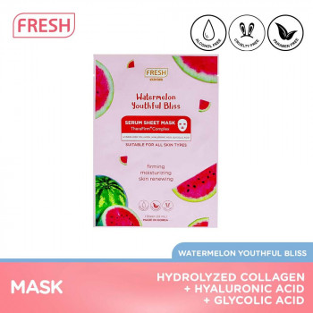 Fresh Skinlab Watermelon Youthful Bliss Serum Sheet Mask...