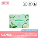 FRESH SKINLAB GREEN TEA AND CUCUMBER ACNE CARE JELLY SERUM SOAP 100G