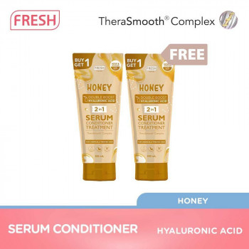 Fresh Hairlab Honey Double Boost Hyaluronic Acid 2 in 1 Serum Conditioner Treatment 200 ml