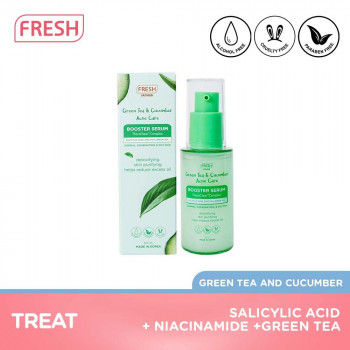 Fresh Skinlab Green Tea and Cucumber Acne Care Booster...