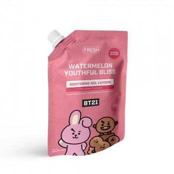 Fresh with BT21 Watermelon Youthful Bliss Soothing Gel Lotion 120ml