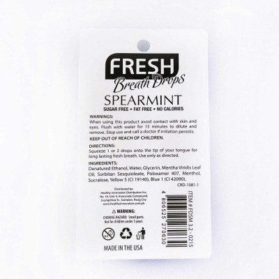 Fresh Breath Spray Spearmint