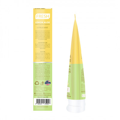 Fresh Lemon Aloe Sensitive Natural Toothpaste (120ml)