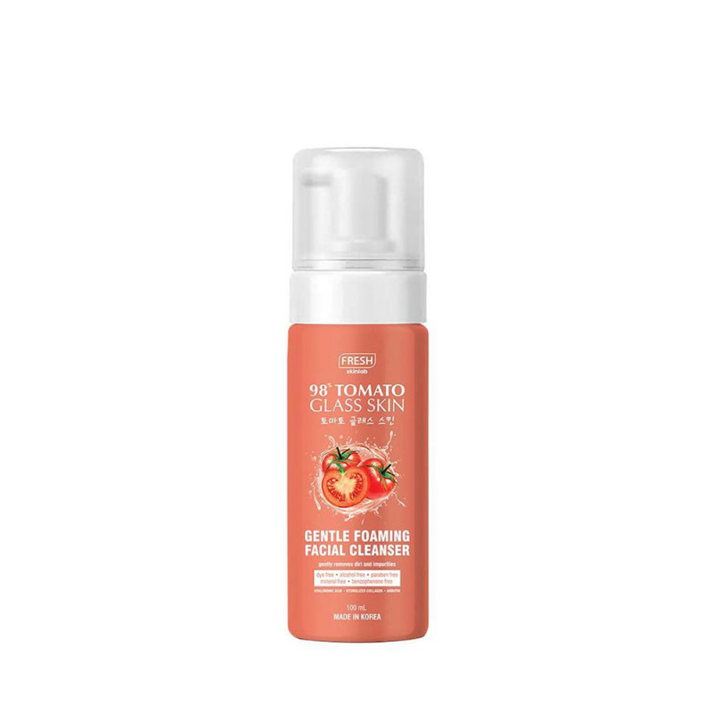 Fresh Skinlab Tomato Glass Skin Gentle Foaming Facial Cleanser