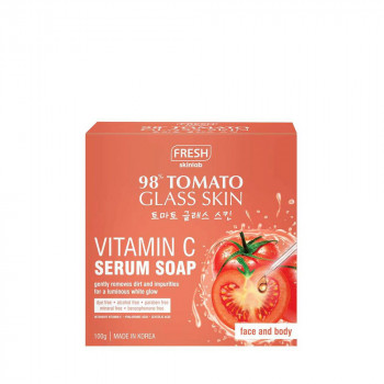Fresh Skinlab Tomato Glass Skin Vitamin C Serum Soap