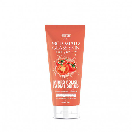 Fresh Skinlab Tomato Glass Skin Micro Polish Facial Scrub